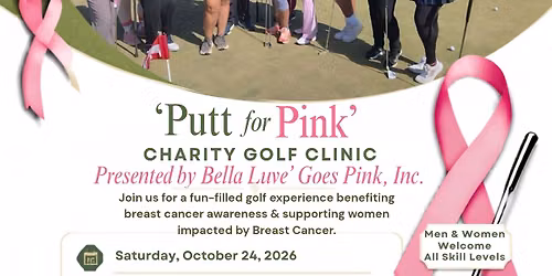 'Putt for Pink' Charity Golf Clinic 