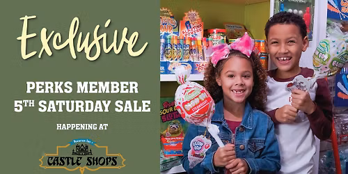 Perks Member 5th Saturday Sale