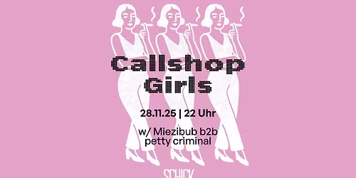 Callshop Girls: Petty Criminal \u00b7 Miezibub