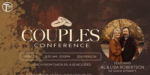 Couples Conference Featuring Al and Lisa Robertson