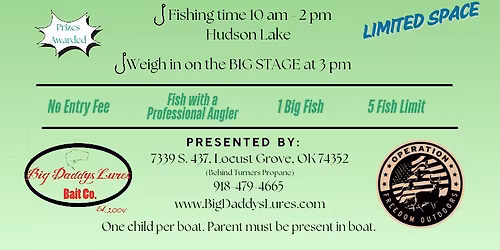 2nd Annual Junior Angler Tournament 