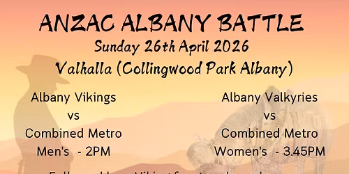 ANZAC ALBANY BATTLE