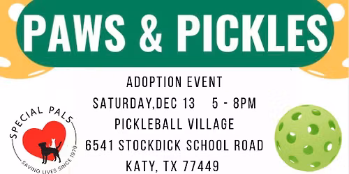 Adoption Day at Pickleball Village