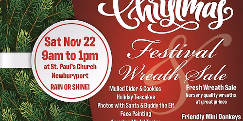 Christmas Festival & Wreath Sale