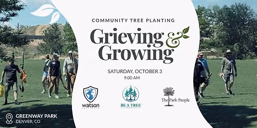 Grieving and Growing: Community Tree Planting 