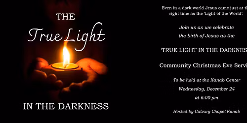 CHRISTMAS EVE SERVICE