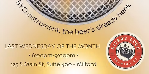 Feature Fest: Open Mic Night at River's Edge Brewing Co. - November