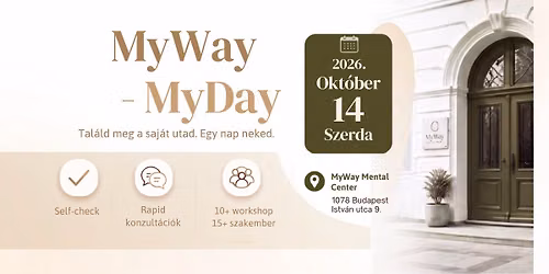 MyWay \u2013 MyDay 2026 Tal\u00e1ld meg a saj\u00e1t utad!