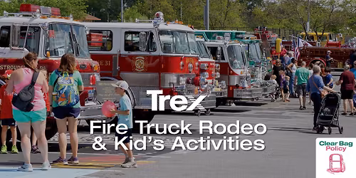 Trex Fire Truck Rodeo, Antique Show & Kids' Activities