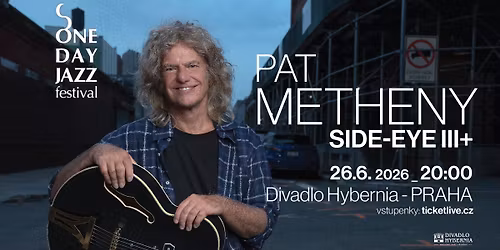 Pat Metheny - Hybernia Theater | One Day Jazz Festival | Praha