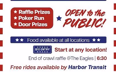 Club Crawl - American Legion - VFW - Elks - Eagles