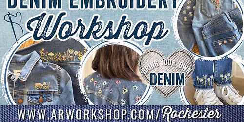 New! Denim Embroidery Workshop