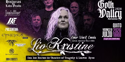 GOTH VALLEY 2026: LIV KRISTINE EN VIVO