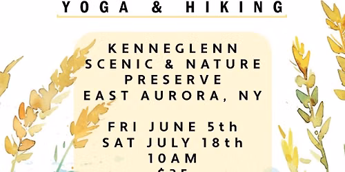 July Yoga & Hiking