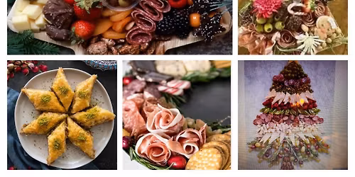 Charcuterie Board Christmas Tree & Baklava with Monica