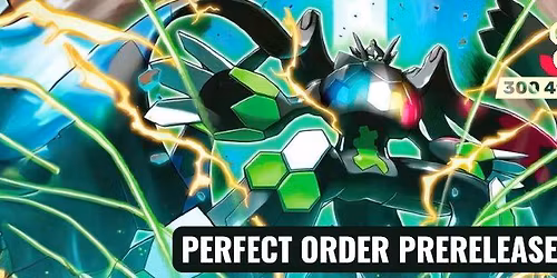 Pokemon TCG Mega Evolutions Perfect Order PRERELEASE