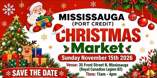 3rd Annual Port Credit (Mississauga) Christmas Market