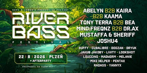 RIVER BASS FESTIVAL 2026 - PLZE\u0147