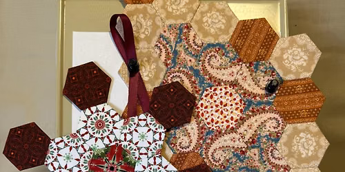 Introduction to English Paper Piecing (EPP)-a slow sew class- Tuesday, October 13th 5:00-8:00 SHARE