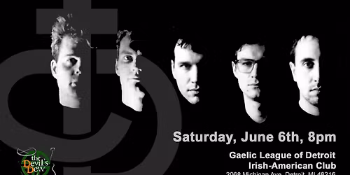 A cool summer's evening with THE DEVILS DEW at the Gaelic League