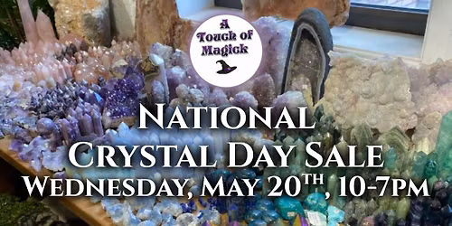 National Crystal Day Sale