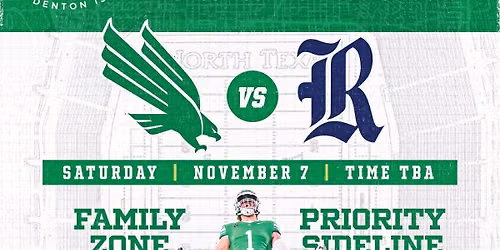 UNT Family Night - Homecoming Game 