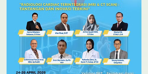 Workshop, RADIOLOGI CARDIAC terintegrasi (MRI & CT SCAN) Tantangan dan Inovasi