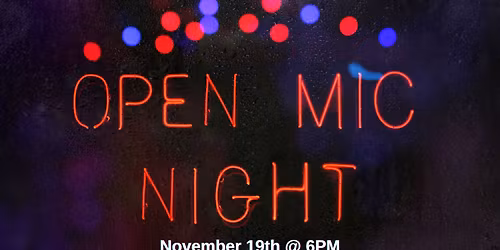 LTS Open Mic Night