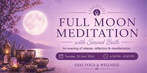 Full Moon Meditation with Sound Bath