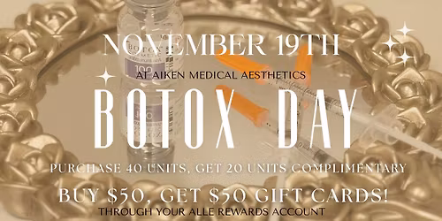 Botox Day at Aiken Medical Aesthetics! 