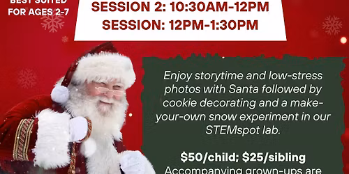 Cocoa, Cookies & Claus at STEMspot!