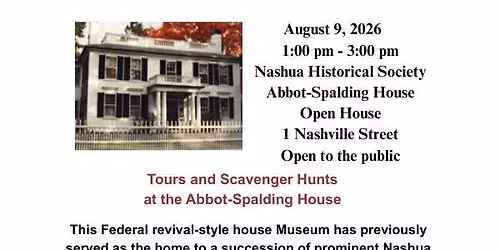 Tours and Scavenger Hunt at the Abbot-Spalding House