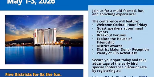 Rotary Far West Fest Multi District Conference