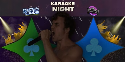 Karaoke Night hosted by The Club of Clubs