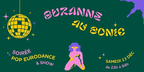 Suzanne au sonic - Glitter Party 