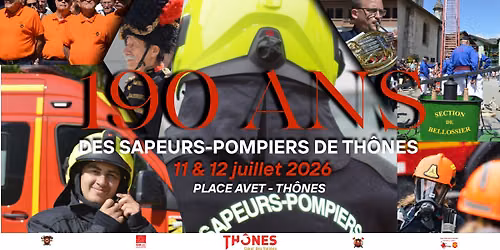 190 ANS DES SAPEURS-POMPIERS DE TH\u00d4NES 