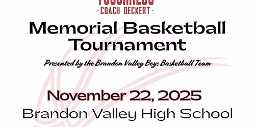 Brent Deckert TGHT Youth Basketball Tournament