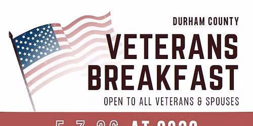 Durham County Veterans Breakfast