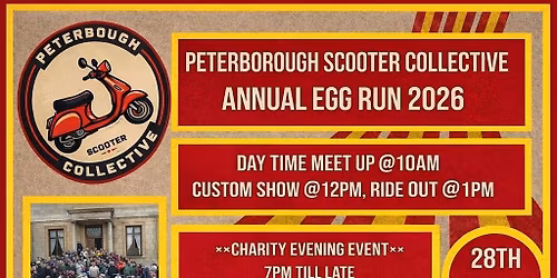 Peterborough Scooter Collective Easter Egg Run