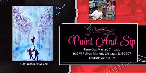 \u201cHearts-Entwined\u201d Paint Night Event Thursday 7:00 p.m. at Timeout Market