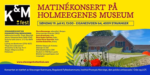 Matin\u00e9konsert p\u00e5 Holmeegenes