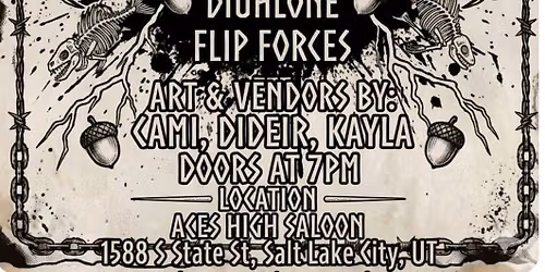 Thunder Sak, Puke, Diuhlone, & Flip Forces 