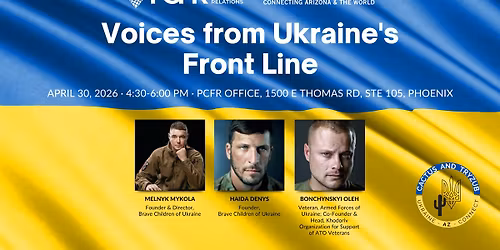 Voices from Ukraine's Front Line