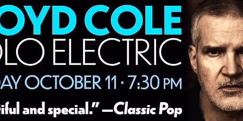 LIVE IN CONCERT: LLOYD COLE