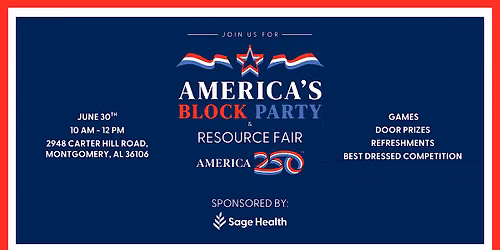 America's 250th Block Party & Resource Fair