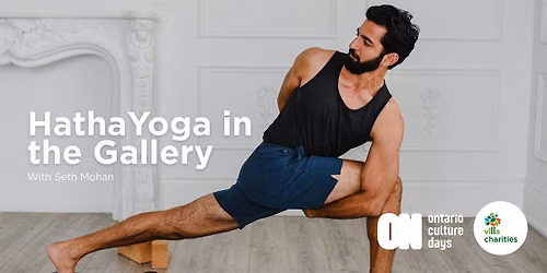 Hatha Yoga in the Gallery with Seth Mohan