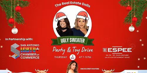 The Real Estate Dolls - Ugly Sweater Party & Toy Drive