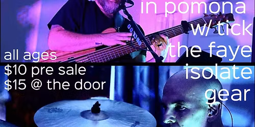 \\\u2019m\u0113k\\ live at The Haven w\/ Tick, The Faye, Isolate, and Gear