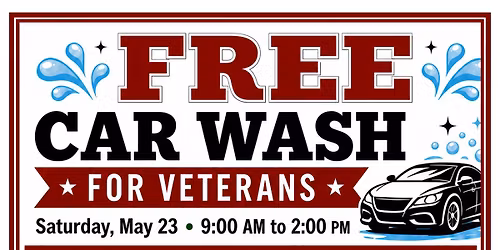 Veterans Car Wash - FREE