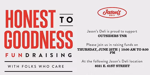 Dine for a Cause \u2013 Outsiders TNR
